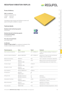 REGUFOAM vibration 190plus